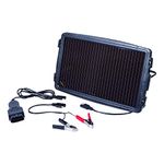 AA 5060114614185 Solar-Powered Car Battery Charger, Black