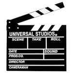 Movie Film Clap Board, 12"x11" Holl