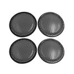 sourcing map 4pcs 6 Inch Metal Speaker Horn Subwoofer Mesh Cover Protective Grill