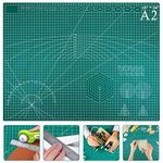 Self Healing Sewing Mat, Anezus 18” x 24” Large Sewing Craft Mat Fabric Cutting Mat Double Sided Rotary Mat for Crafting Quilting Sewing Scrapbooking