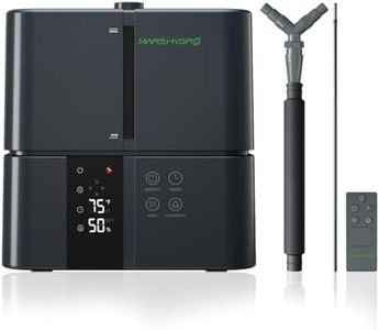 MARS HYDRO Plant Humidifier 5L,with Adjustable Humidity,Timer Function,Ultrasonic Precise and Silent Operation,No-Leak Seal for Grow Tent,Indoor Planting,Greenhouse,Bedroom