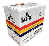 Kettle Hand Cooked Potato Chips - 48-Piece Mixed Pack, Crunchy Snack