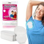 MECGREEN Disposable Underarm Sweat Pads for Men Pack of 30| Women – Highly Absorbent, Cotton, Anti-Allergic, Anti-Bacterial, and Odor-Control Underarm Sweat Pads, Peel-off