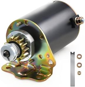 San-IgniteX 12V CCW 14T Steel Gear Starter Motor – Briggs and Stratton Starter Replacement for 7-18HP Engines – Fits Models Using 693551, 693552, 410-22028, 5932, 435-198, 12954, RS41083, SBS0030