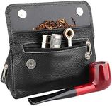 Genuine Leather Smoking Tobacco Pip