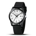 LN LENQIN Mens Watches Ladies Watches Analog Quartz Watch for Men Women 30M Waterproof Watch Fashion Casual Men's Wrist Watches with Date Silicone Band Unisex Watch