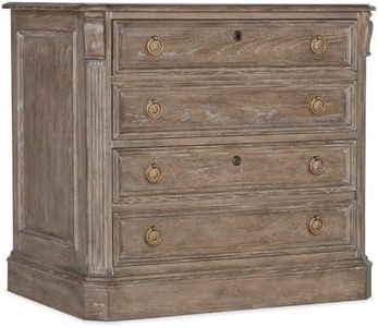 Hooker Furnishings Work Your Way Two-Drawer File Cabinet with Oak Veneer - The Claro