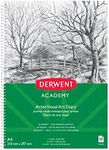 DERWENT R31130F Academy A4 Drawing Pad (80 Pages)