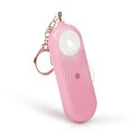 Personal Safety Alarm for Women - 130dB Self Defense Keychains Siren Whistle, Replaceable Battery with SOS LED Strobe Light - Personal Emergency Security Safe Protection Devices for Kids Elderly