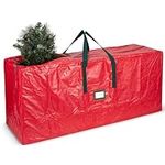 Artificial Christmas Tree Storage Bag - Fits Up to 7.5 Foot Holiday Xmas Disassembled Trees with Durable Reinforced Handles & Dual Zipper - Waterproof Material Protects from Dust, Moisture & Insects