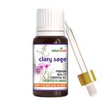 Naturoman Clary Sage Essential Oil | Natural Oil for Skin Care and Hair Nourishment | Therapeutic Grade | Suitable for All Skin Types | Natural & Pure | Pack of 1 | 15 ml