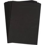 Creativ 79034 EVA Foam Sheets, Black, 10 Sheets, A4 21x30 cm, Thickness 2 mm