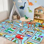 Jiospet Car Play Mat for Kids 4.5x6
