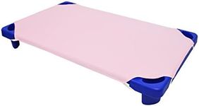 American Baby Company 100% Cotton Percale Standard Day Care Cot Sheet, Pink, 23" x 51"