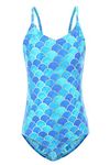 HowJoJo Big Girls Swimsuit Mermaid Bathing Suits Kids One Piece Swimwear Size 8-10