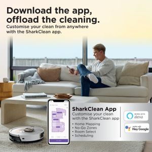 Shark ThermaCharged Robot Vacuum – Self-Charging Smart Cleaner