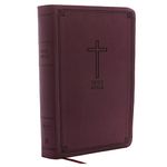 KJV Holy Bible: Personal Size Giant Print with 43,000 Cross References, Burgundy Leathersoft, Red Letter, Comfort Print: King James Version