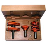 CMT 800.527.11 3-Piece Entry and Interior Door Router Bit Set