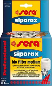 Sera Medio filtrante biológico autolimpiante de Alto Rendimiento en Forma de Anillo para el Acuario Professional siporax (15 mm)
