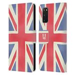 Head Case Designs Union Jack London Best Leather Book Wallet Case Cover and Matching Wallpaper Compatible With Samsung Galaxy S20 / S20 5G
