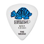 Jim Dunlop 424P1.0 Tortex Wedge Guitar Pick (Pack of 12)