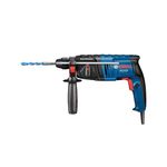 BOSCH GBH 220 Corded Electric Rotary Hammer with SDS Plus, 720 W, 2 J, 2.3 Kg, 3 Modes, For Concrete, Metal & Wood + Carrying case, , 1 Year Warranty from BOSCH, Blue