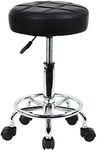 KKTONER Round Rolling Stool Chair P