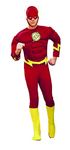 Rubies Costume Co Dc Comics Deluxe Muscle Chest The Flash