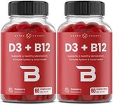 (2 Pack) Vitamin D3 + Vitamin B12 G