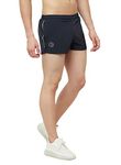 TRUEREVO 2 Inch Mens Running Shorts with 2 Side Pocket,1 Zipper Pocket|Marathon Shorts|Athletic Shorts|Light Weight|Dry-Fit(161163NVY_M_Navy Blue_M)