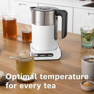 Bosch Styline Cordless Kettle – White Electric Jug