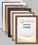 OPFR Premium Quality Poster Photo Picture Frames (White, 17 x 11 inch)