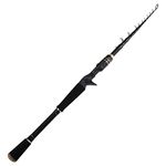 KastKing Blackhawk II Telescopic Fishing Rods, Casting 7ft 3in-Fast-MH Power