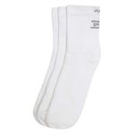 Jockey 7036 Men's Compact Cotton Terry Ankle Length Socks with Stay Fresh Treatment_White_FREE SIZE