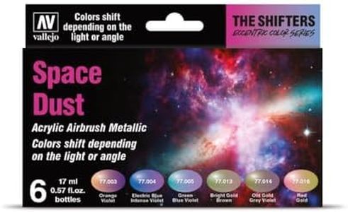 Vallejo 077091 Space Dust Kit de peinture acrylique, différents modèles