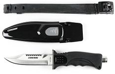 Cressi Skorpion Diving Knife - Black