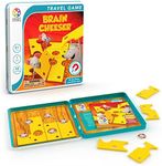 SmartGames Brain Cheeser Magnetic Travel Game with 48 Challenges for Ages 5+ with Metal Travel Box