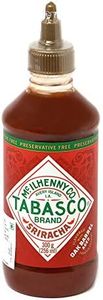 Tabasco Sriracha Hot Sauce, Spicy Savoury Sweet, Pepper Sauce Flavour, Vegan Friendly, Gluten Free, 256mL