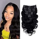 Body Wave Clip in Hair Extensions f