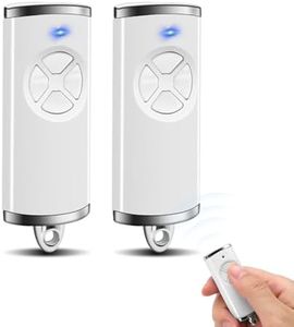 868MHz Garagentoröffner Fernbedienung kompatibel mit Hörmann bs,HSE1-868-BS, HSE2-868-BS,HSE4-868-BS, HS1/HS4/HS5-868-BS,HSP4-868-BS, HSD2-868-BS,HSS4-868-BS,Handsender,White(2 Stück)