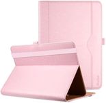 ProCase Universal Tablet Case 9"-10.1" inch, Stand Folio Tablet Case Protective Cover for 9" 9.7" 10" 10.1" Touchscreen Tablet with Multiple Viewing Angles and Pen Holder -Pink