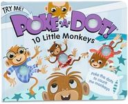 Melissa & Doug - Poke-A-Dot - 10 Little Monkeys Book