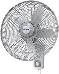 Air King 9018 Commercial Grade Oscillating Wall Mount Fan, 18-Inch , White