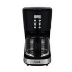 GEEPAS 1.5L Filter Coffee Machine | 900W Programmable Drip Coffee Maker for Instant Coffee Espresso Macchiato | 40min Keep Warm & Anti-Drip Function, Timer | Reusable Filter Fast Brewing Tea & Coffee