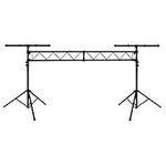 ADJ LTS 50T Portable Light Stand Truss System - Ideal For Mobile DJs and Bands - Up to 200 Pounds of Capacity - Easily Portable & Super Stable - Black Steel