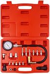 20 pc Diesel Engine Compression Automotive Tester Kit Tool Set 0-1000 PSI