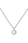 Kate Spade New York Mini Pendant, Clear/Silver