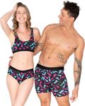 Warriors & Scholars W&S Matching Underwear for Couples - Couples Matching Undies