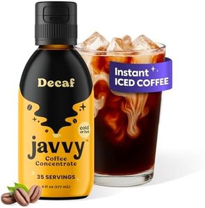 Javy Coffee Concentrate - Cold Brew Coffee, Perfect for Instant Iced Coffee, Cold Brewed Coffee and Hot Coffee, 35 Servings - Original Decaf