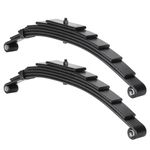 Youxmoto Trailer Leaf Springs 3500lbs for 7000lbs Axle- 6 Leaves Double Eye, 25-1/4" L, 1-3/4" Width, Fits SW6; Heavy Duty Steel Plate Springs, 2pcs